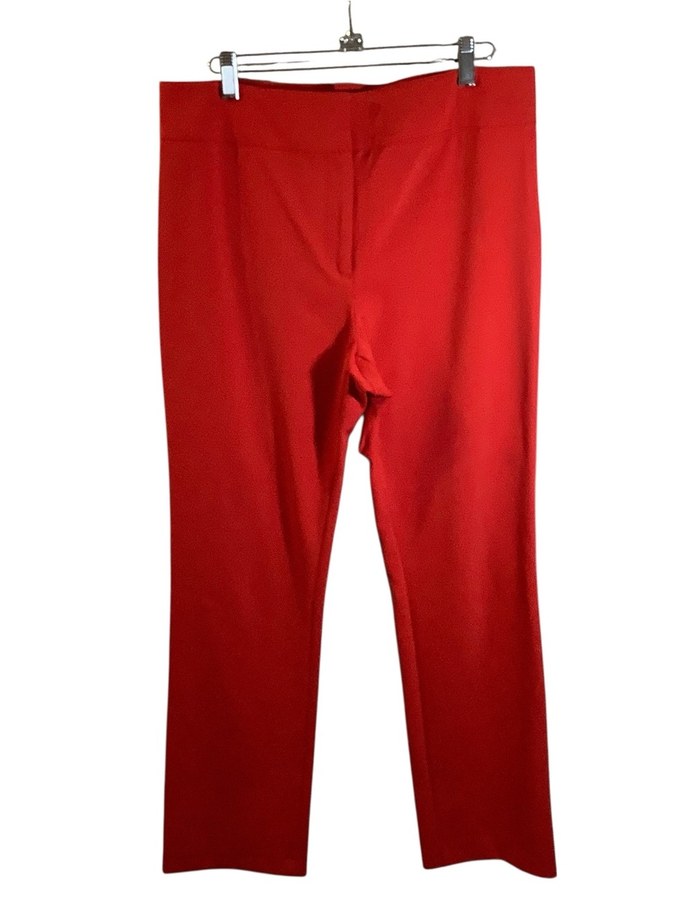 Veronica Beard Scarlet Straight-Leg Pants